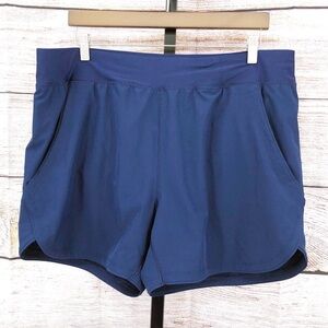 Lands' End Blue Board Shorts Swim Bikini Bottoms Size 18